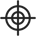 Icon displaying a target with a crosshair.