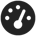 Semicircle meter icon