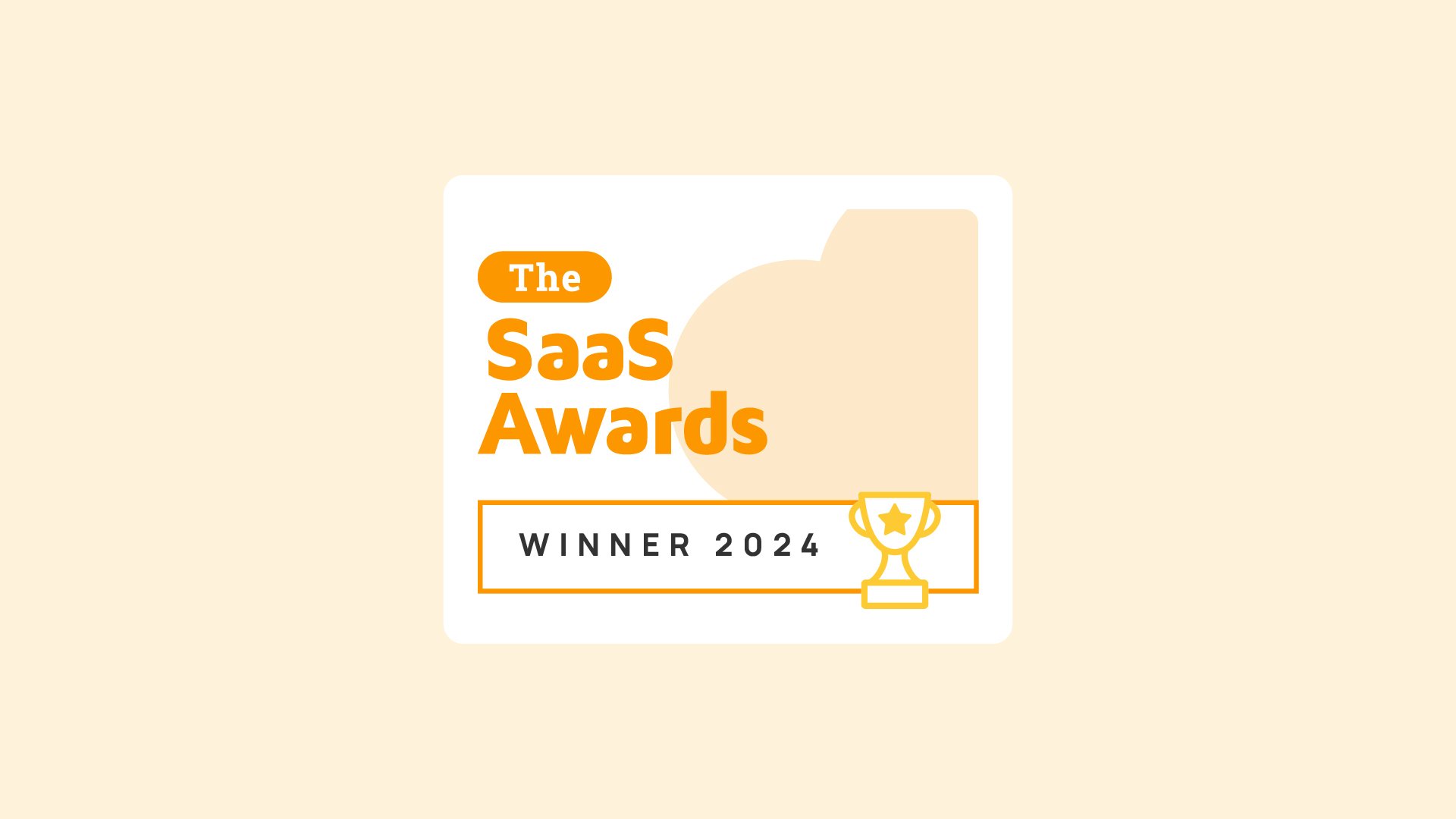 BrainStorm named a winner of the 2024 SaaS Awards for Best SaaS Product for eLearning