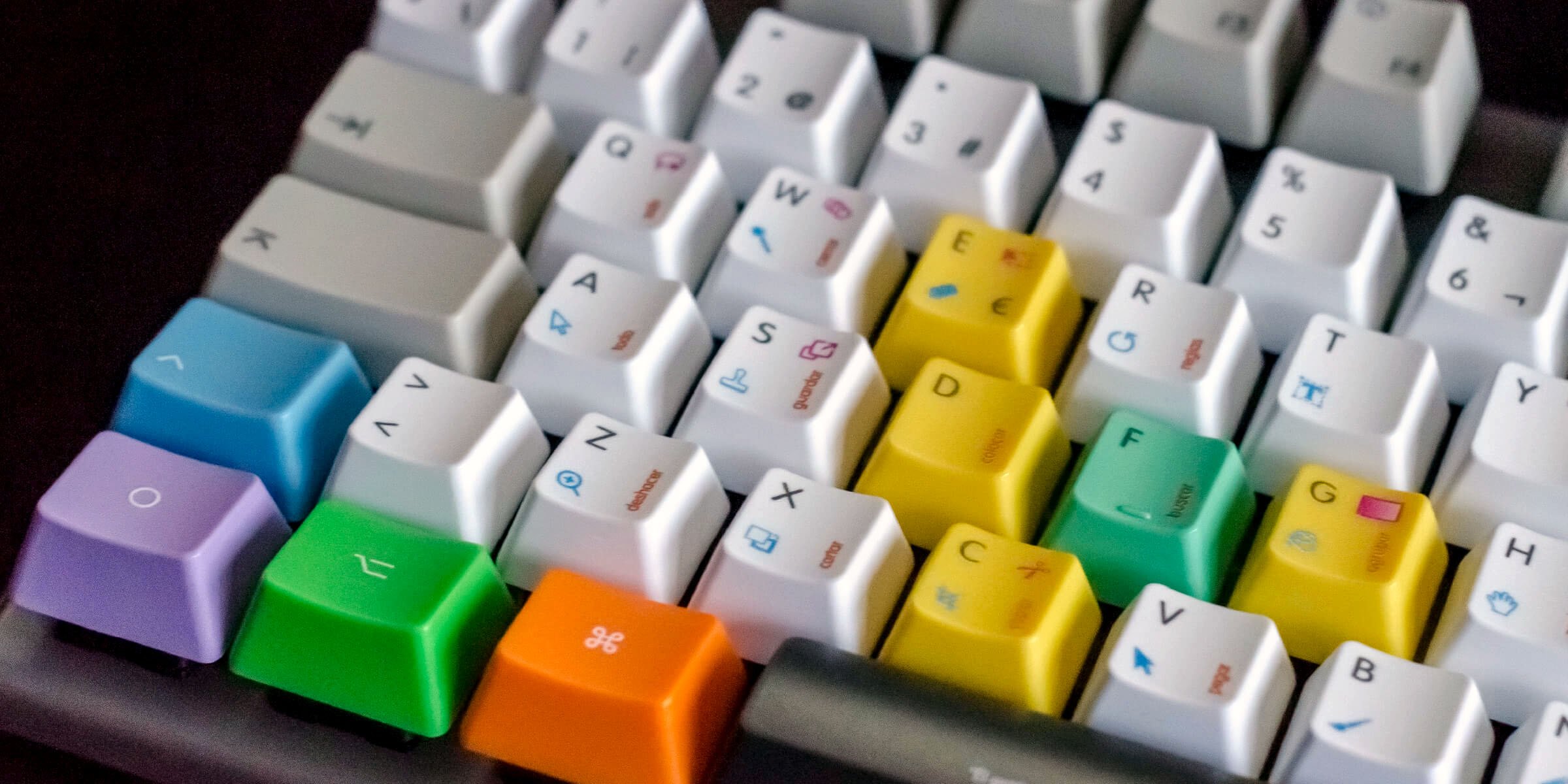 Image of a computer keyboard