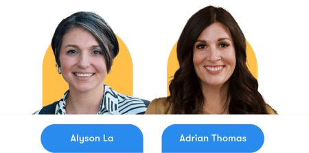 Alyson La and Adrian Thomas