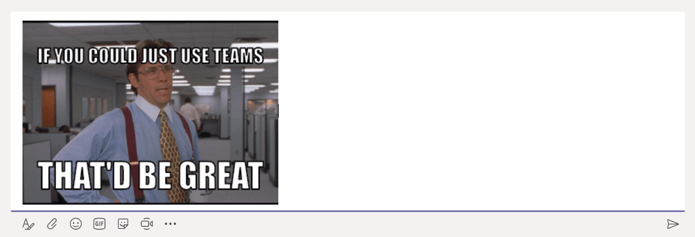 Now create your own memes on Microsoft Teams with meme generator