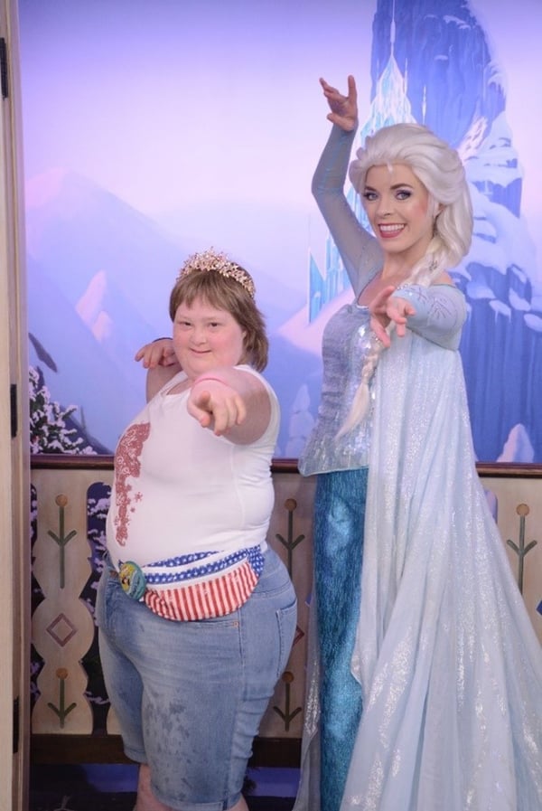 Princess Sarah and Elsa