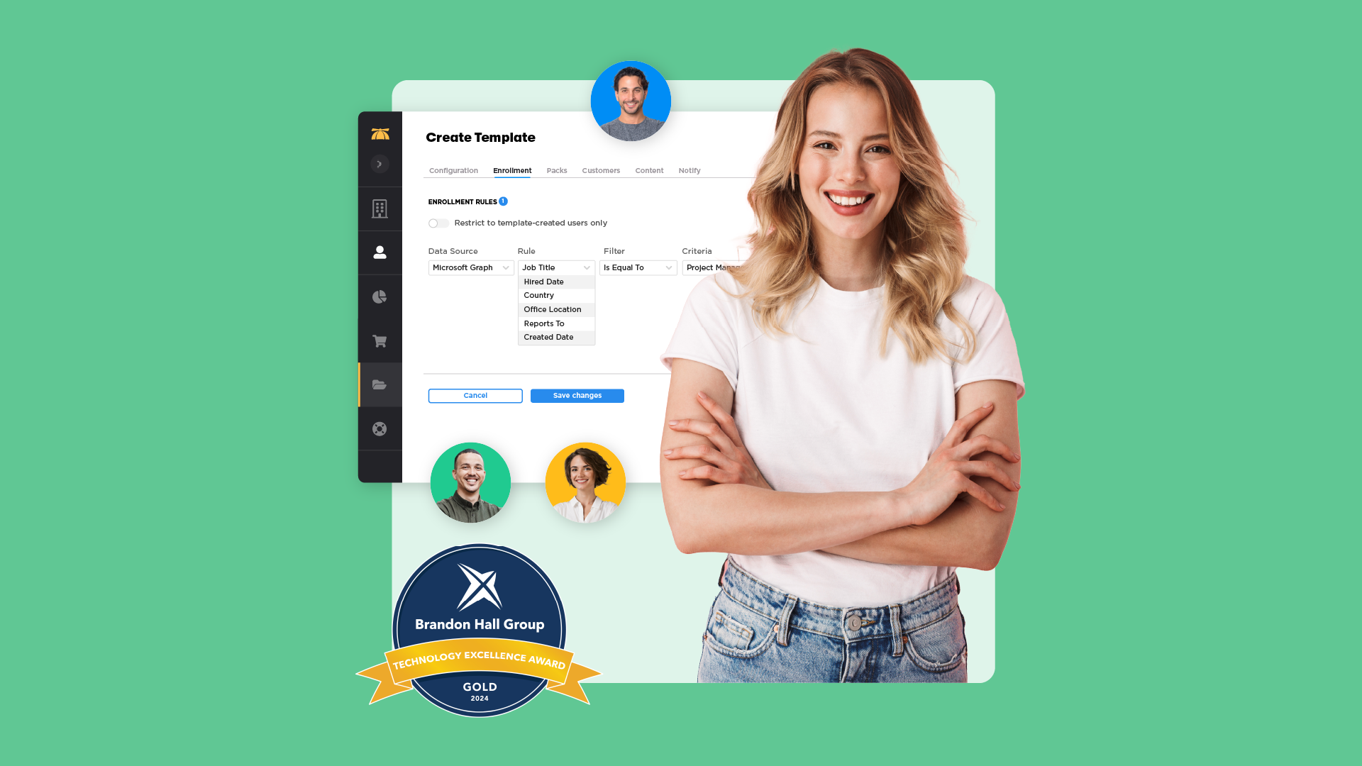 BrainStorm platform | Account templates