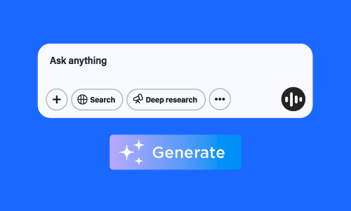 Video asset thumbnail with a title, a red background, and a white play icon.