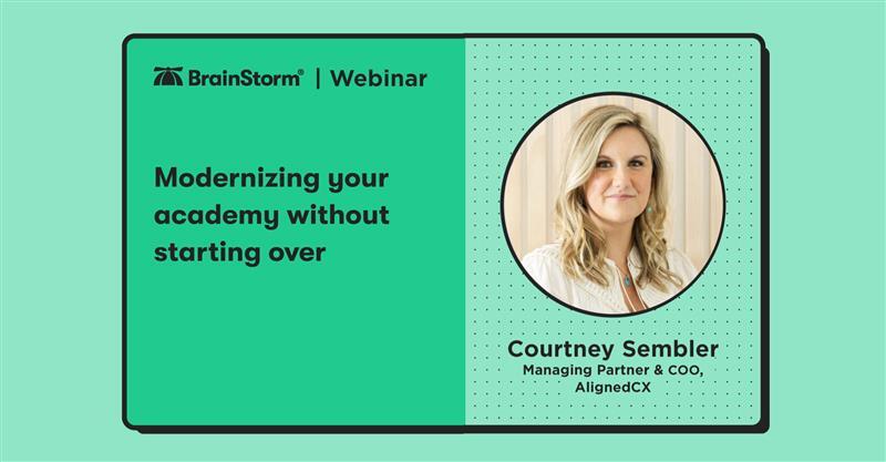 Modernizing Your Academy Without Starting Over