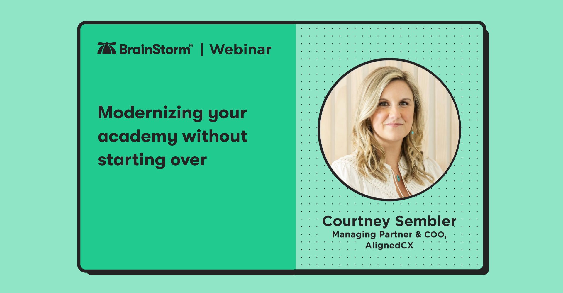 Modernizing your academy without starting over