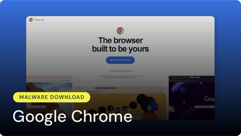Google Chrome Download Phishing Campaign